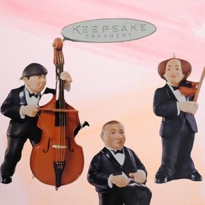 "PRICE DROP " Hallmark 1998 Collectible Three Stooges ornament